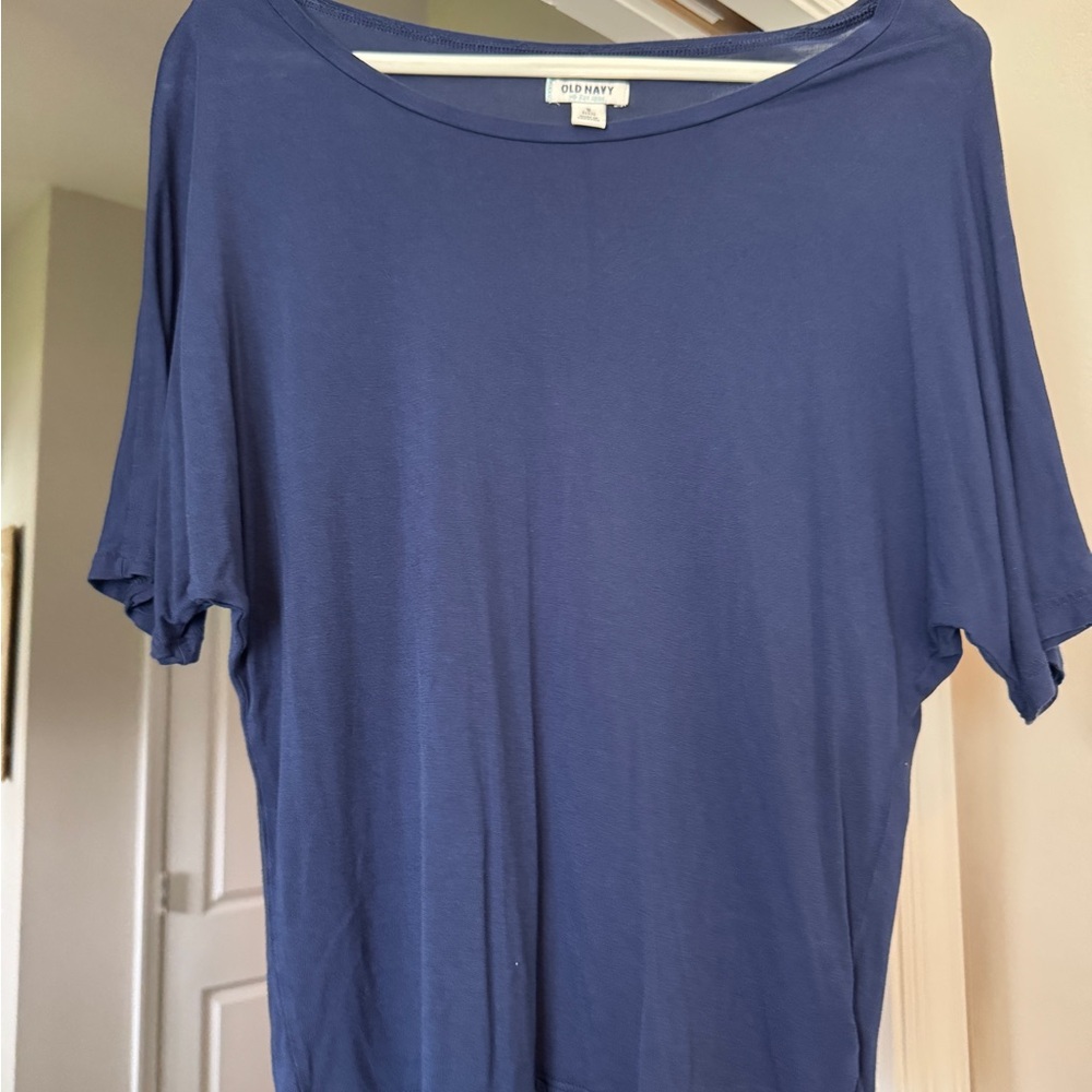 Old Navy Blue Relaxed Short Sleeve T-Shirt